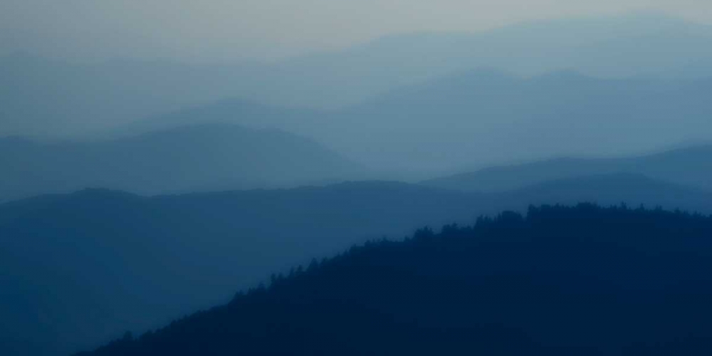 Art Print: Blue Layers