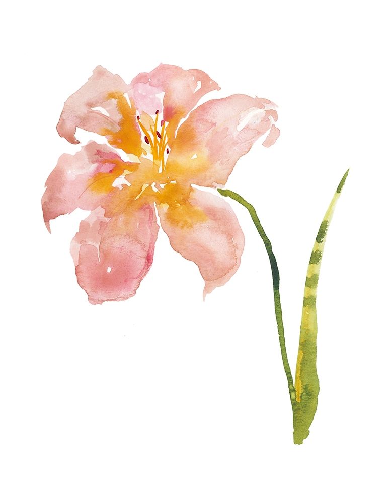Wall Art Painting id:252128, Name: Watercolor Garden VI, Artist: Mosley, Kiana