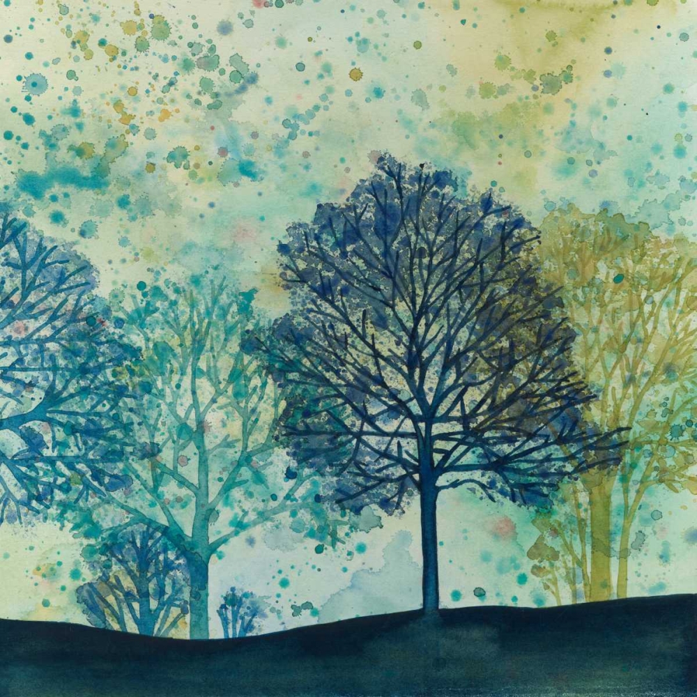 Wall Art Painting id:38728, Name: Speckled Forest II, Artist: Meagher, Megan