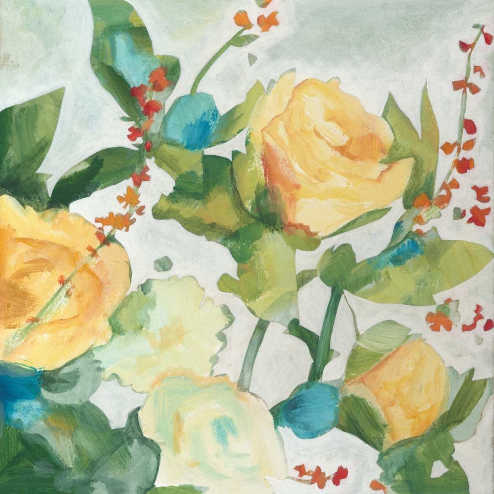 Wall Art Painting id:38731, Name: June Bouquet I, Artist: Meagher, Megan