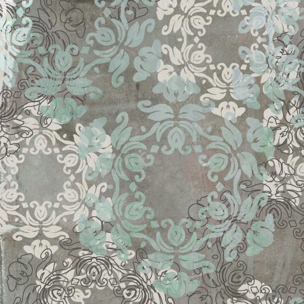 Wall Art Painting id:38897, Name: Rosette Profusion I, Artist: Goldberger, Jennifer