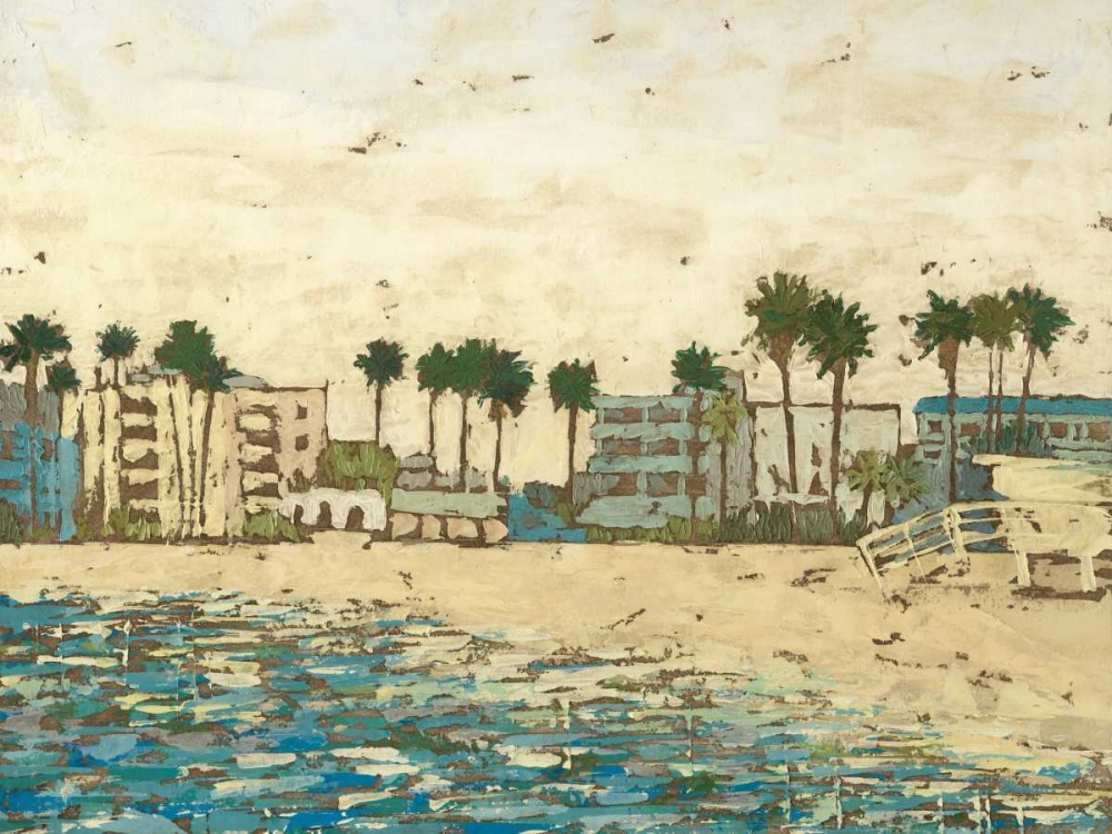 Art Print: Beach Coast I