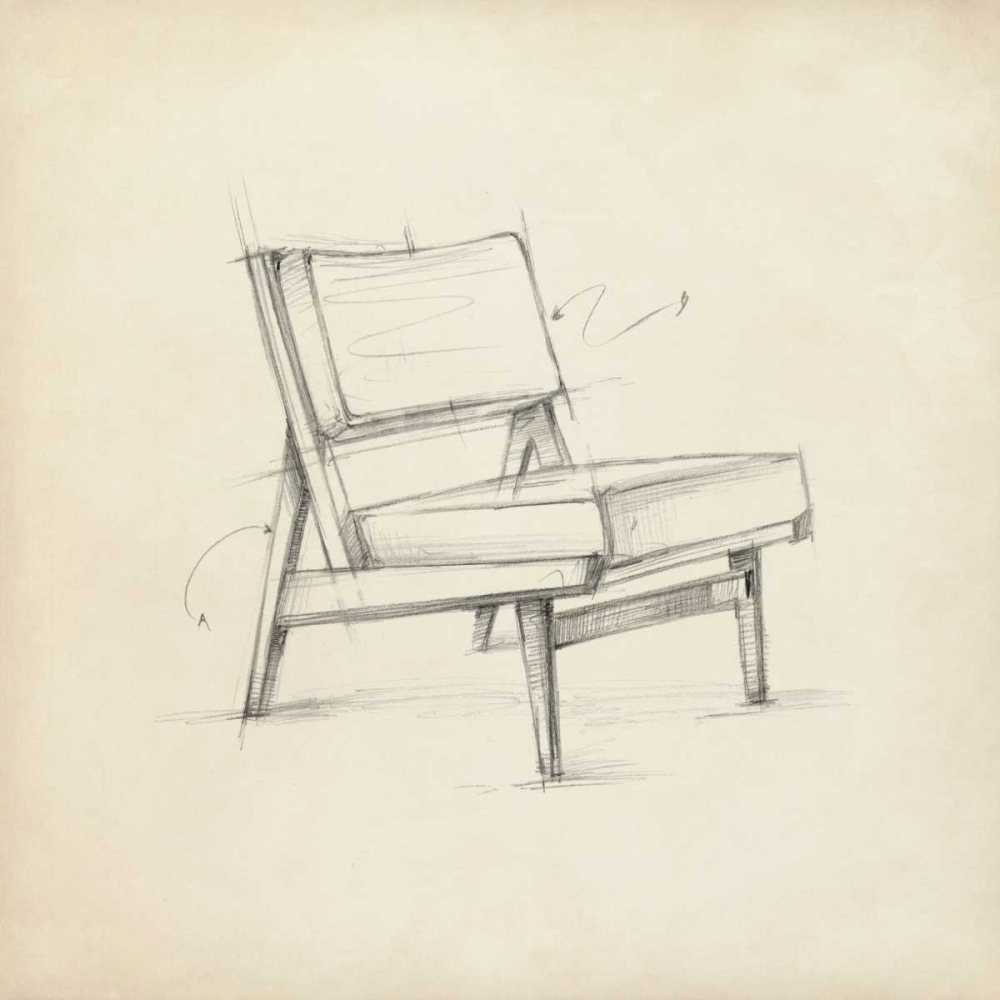 Wall Art Painting id:50287, Name: Mid Century Furniture Design I, Artist: Harper, Ethan