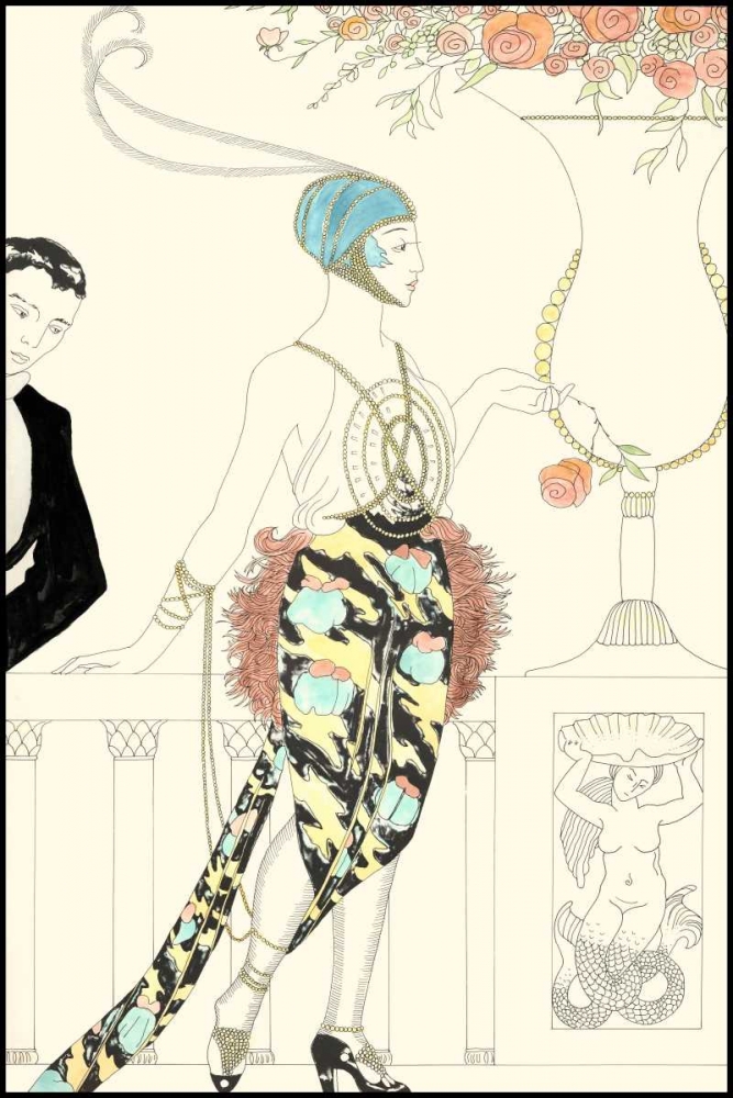 Art Print: Arte Deco Fashion II