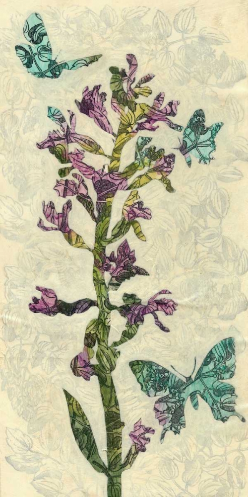 Art Print: Spring Collage I