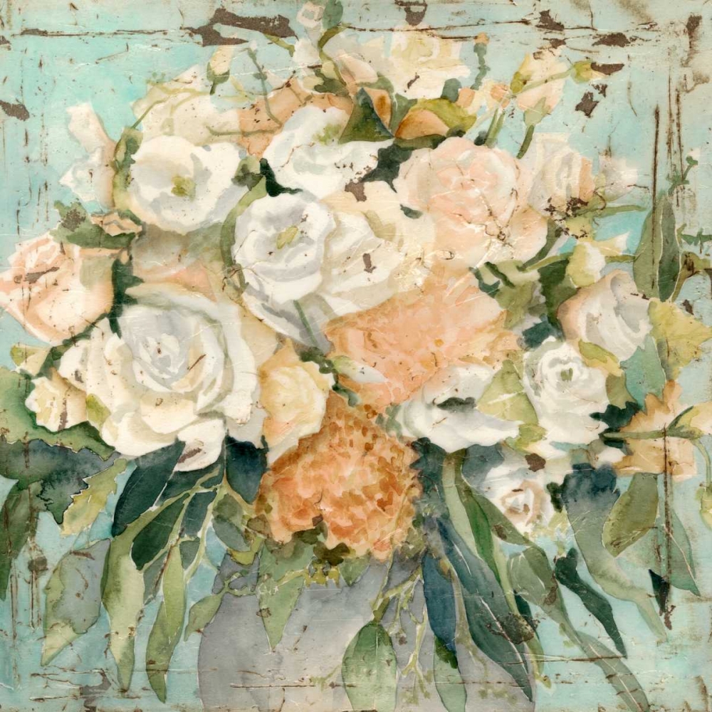 Wall art: Vintage Arrangement I, by Meagher, Megan