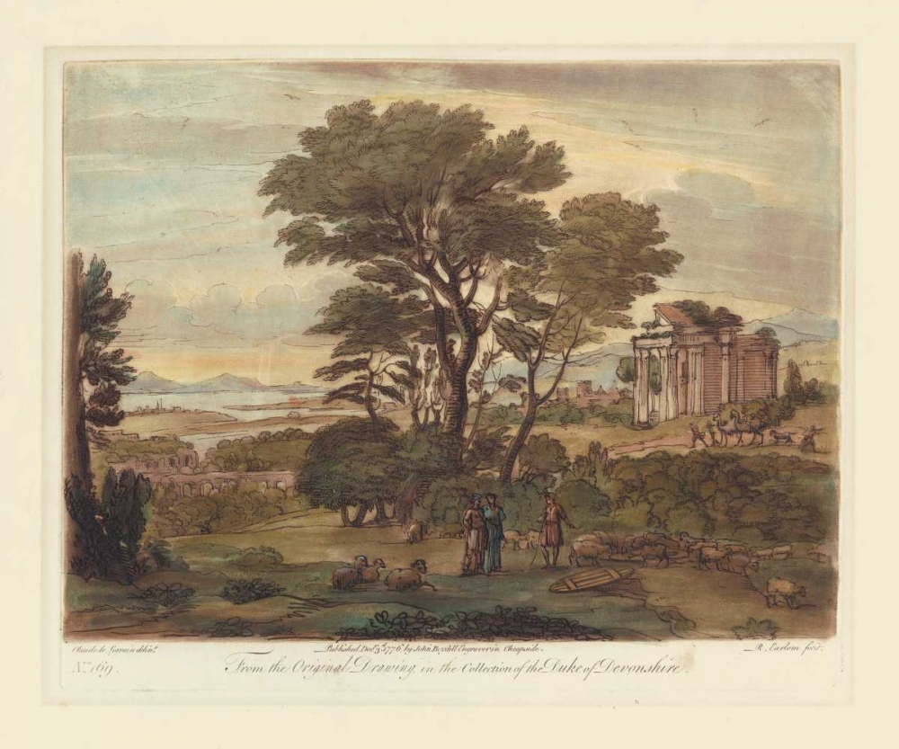 Art Print: Italian View I