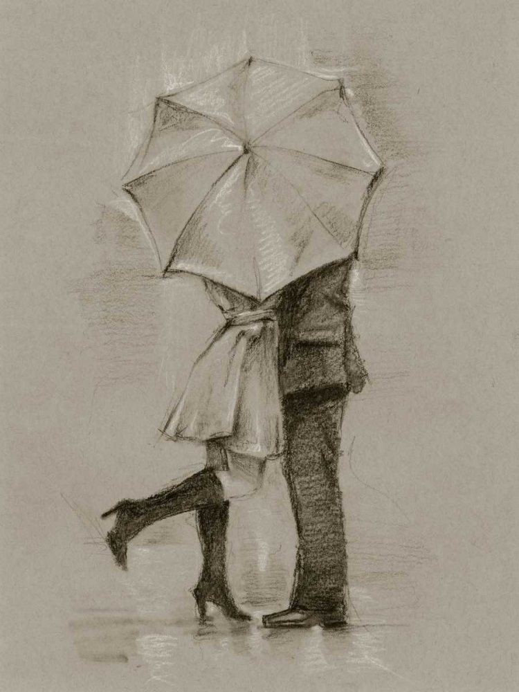 Wall Art Painting id:61424, Name: Rainy Day Rendezvous III, Artist: Harper, Ethan