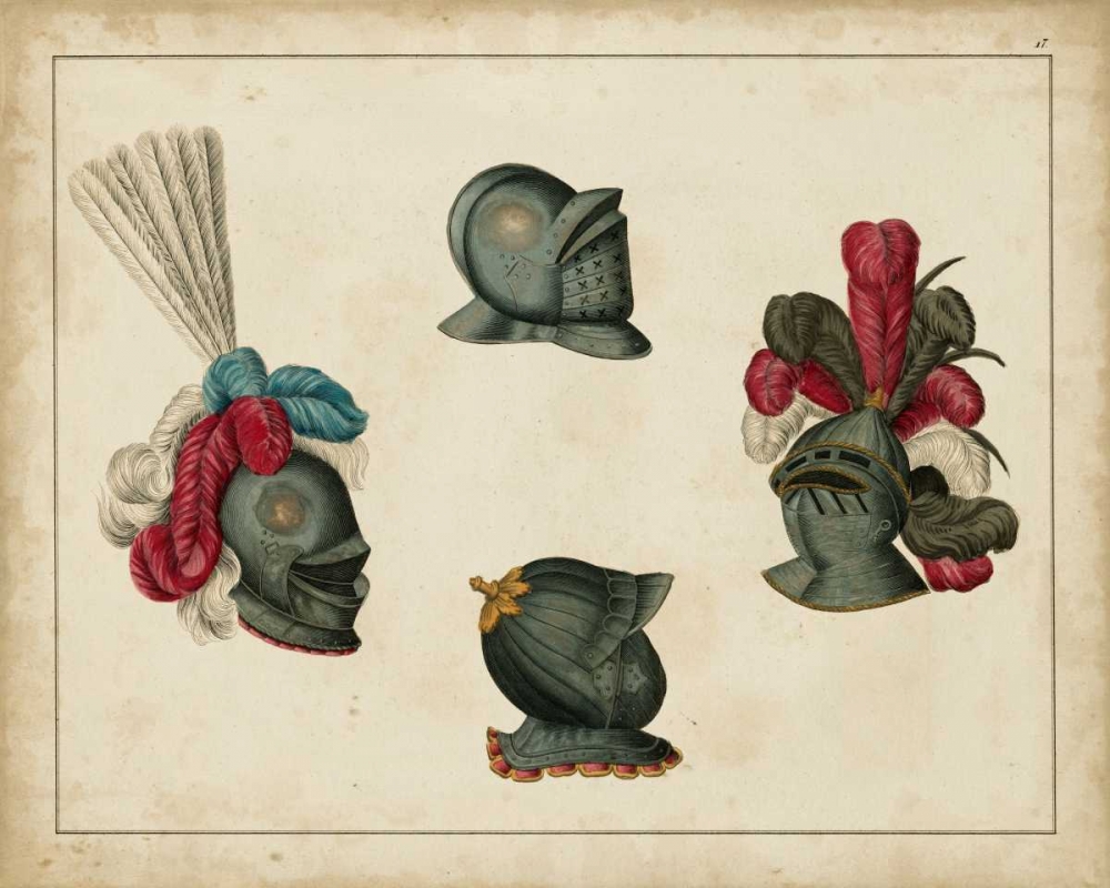 Wall art: Art Heraldique III, by Vintage Collection