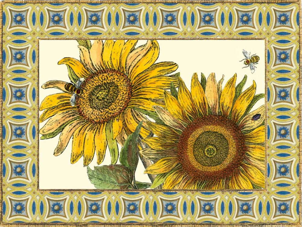 Wall art: Classical Sunflower II, by Vision Studio
