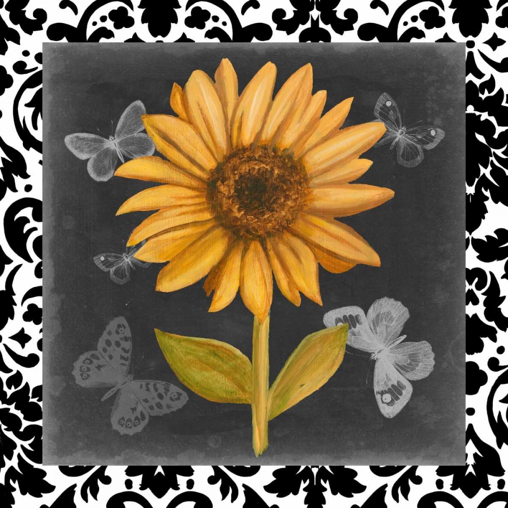Wall art: Ornate Sunflowers II, by Harper, Ethan