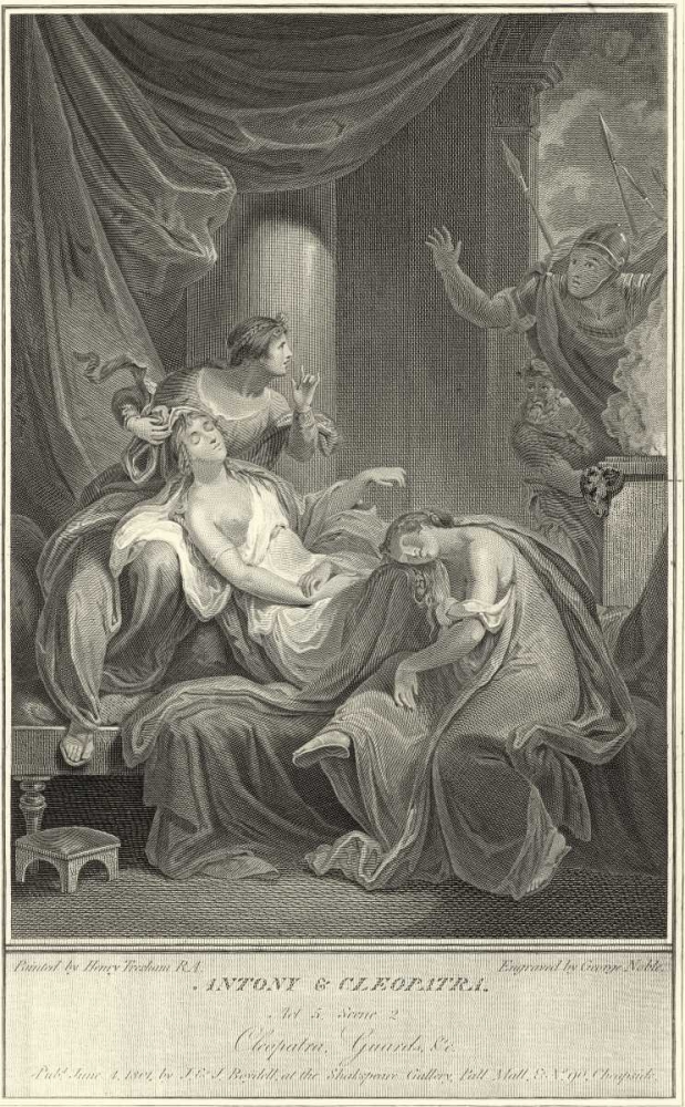 Art Print: Antony and Cleopatra