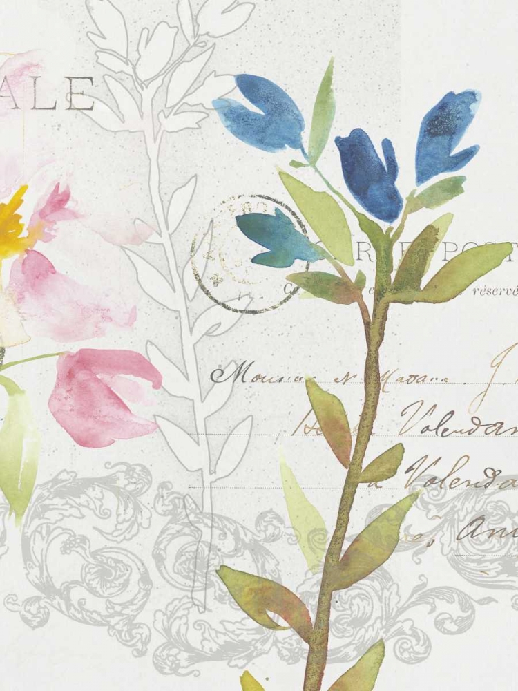 Wall Art Painting id:39120, Name: Romantic Watercolor III, Artist: Mosley, Kiana