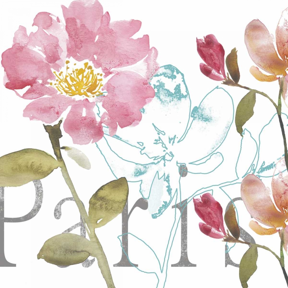 Wall Art Painting id:39124, Name: Paris by Day II, Artist: Mosley, Kiana