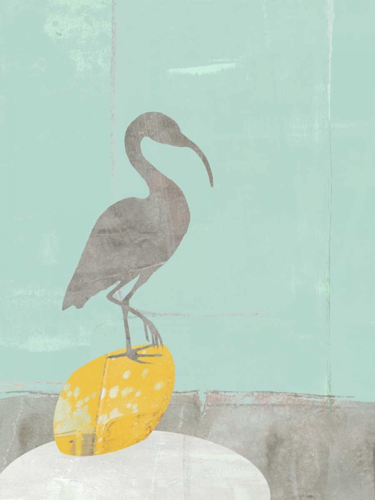 Art Print: Heron Collage II