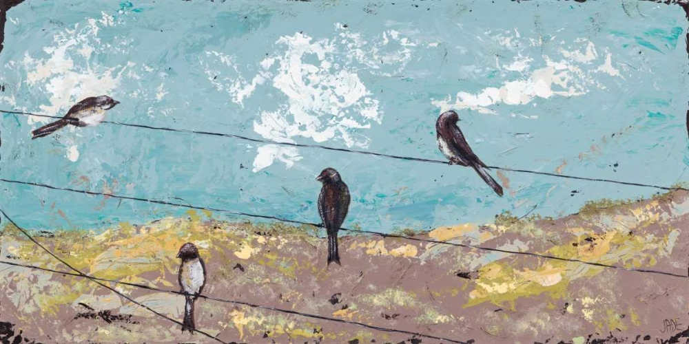 Wall Art Painting id:39225, Name: Highwire Act, Artist: Reynolds, Jade