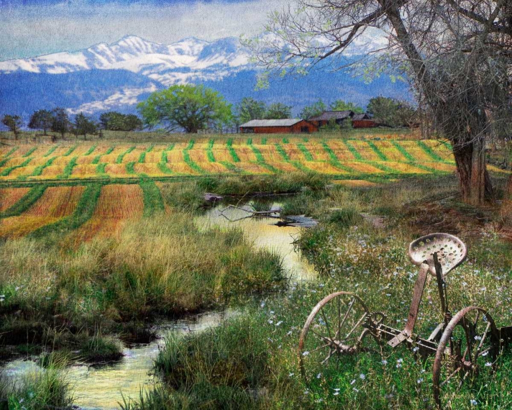 Wall Art Painting id:50375, Name: Idyllic Farm I, Artist: Vest, Chris