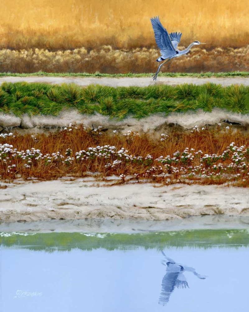 Art Print: Blackwater Tapestry II