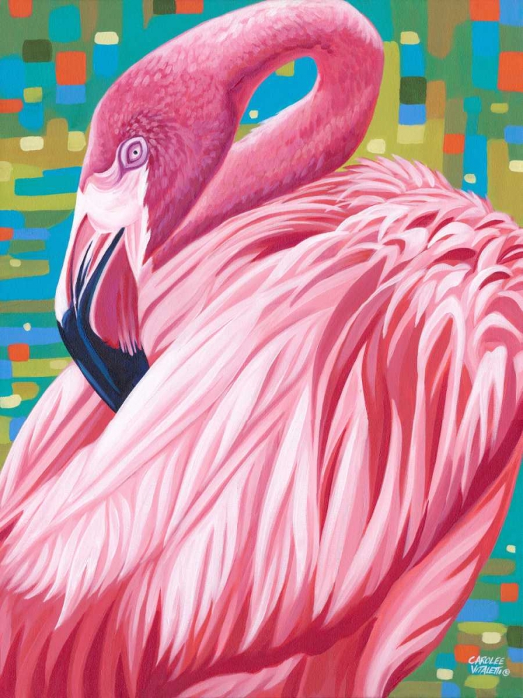 Wall Art Painting id:50199, Name: Fabulous Flamingos II, Artist: Vitaletti, Carolee