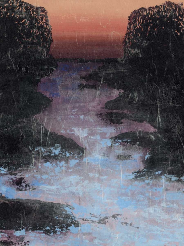 Wall Art Painting id:50243, Name: Twilight Canal I, Artist: Popp, Grace