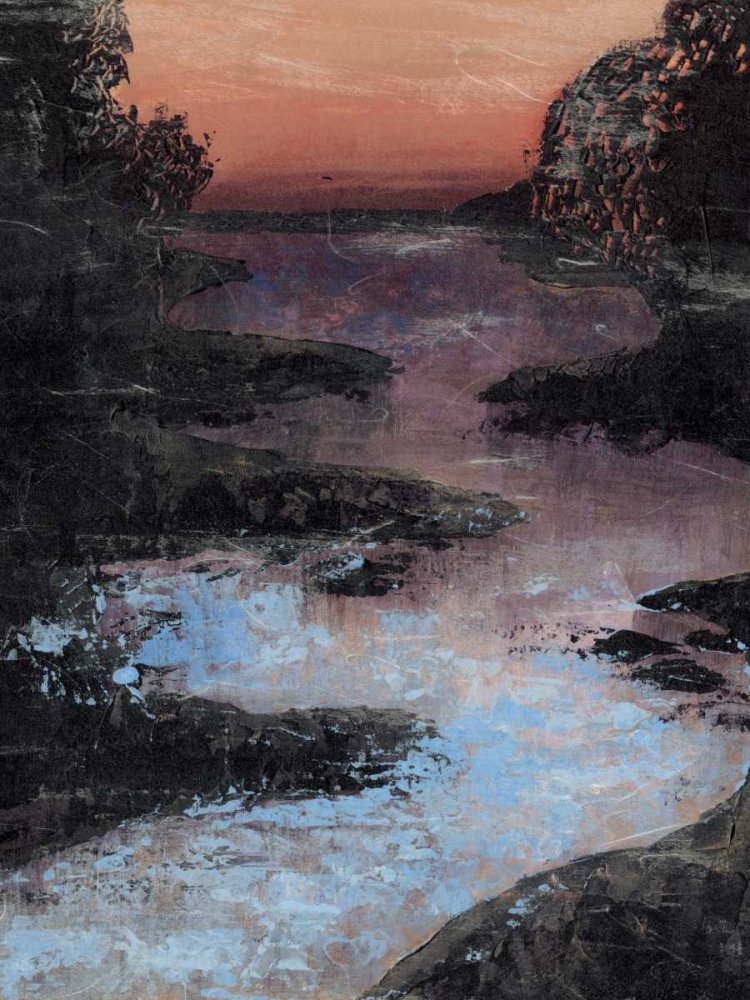 Wall Art Painting id:50244, Name: Twilight Canal II, Artist: Popp, Grace