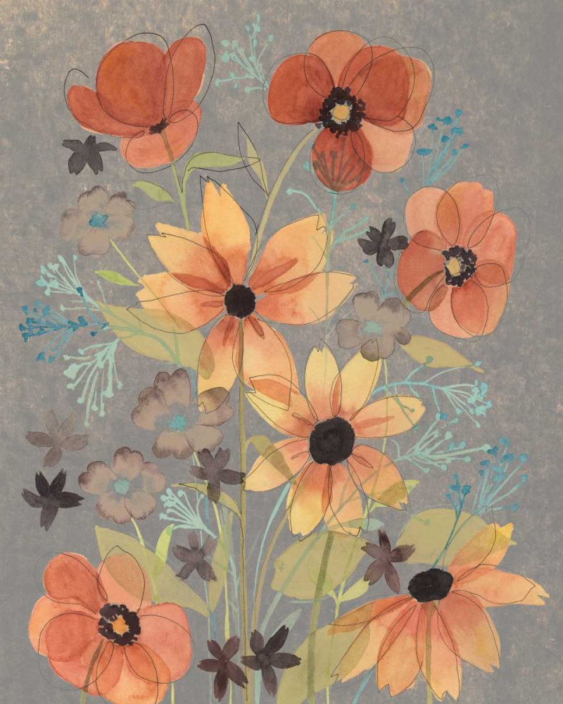 Wall Art Painting id:50337, Name: Offset Botanicals II, Artist: Popp, Grace
