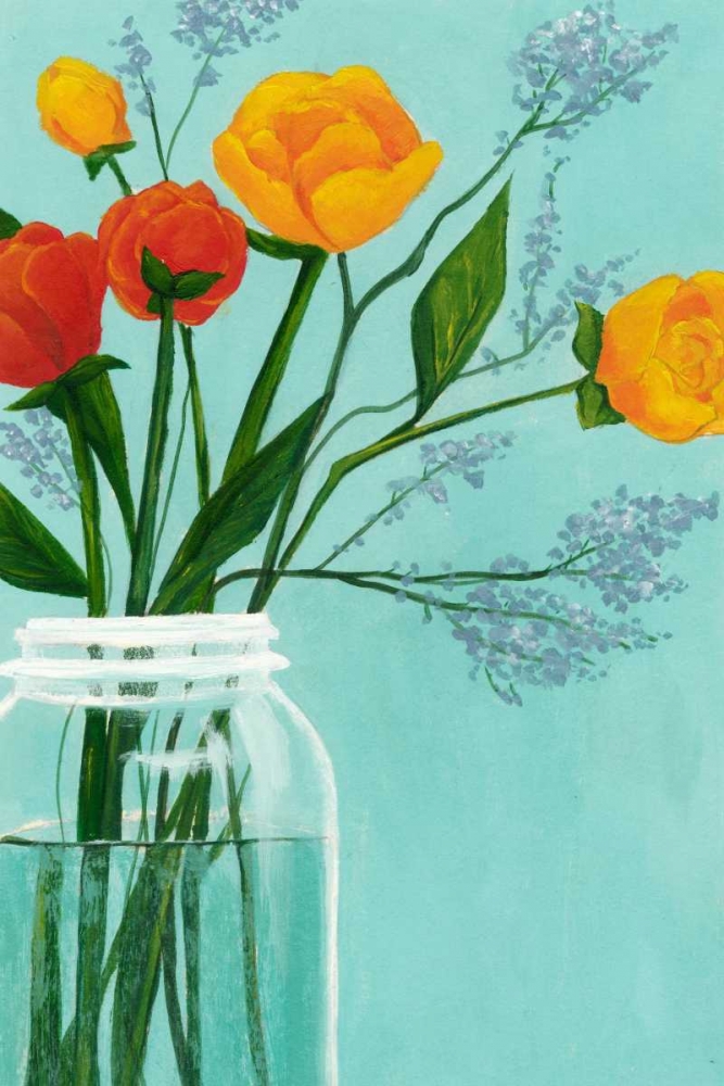 Wall Art Painting id:50338, Name: Sylvan Bouquet I, Artist: Popp, Grace