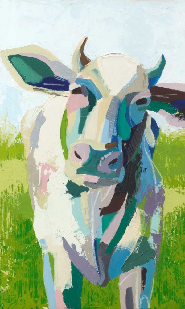Wall Art Painting id:61517, Name: Painterly Cow II, Artist: Popp, Grace