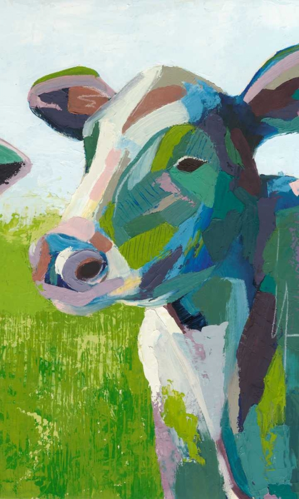 Wall Art Painting id:61518, Name: Painterly Cow III, Artist: Popp, Grace