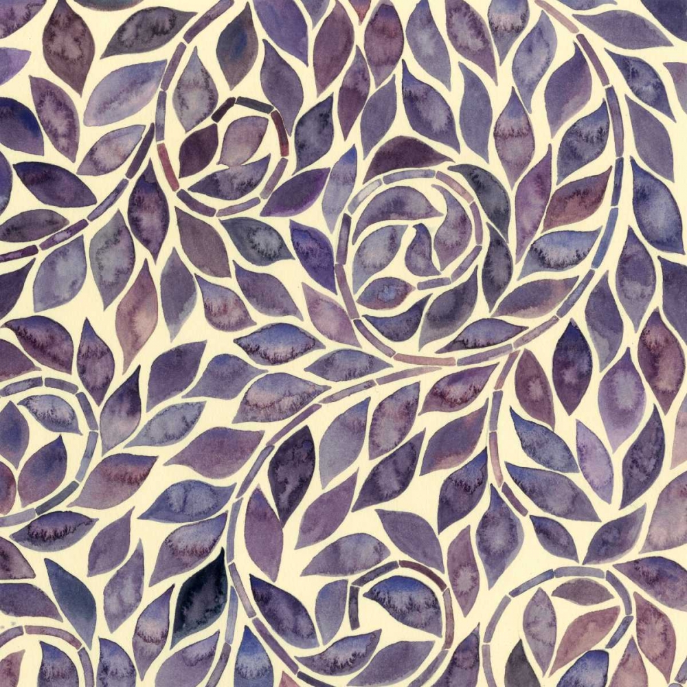 Art Print: Amethyst Swirls II