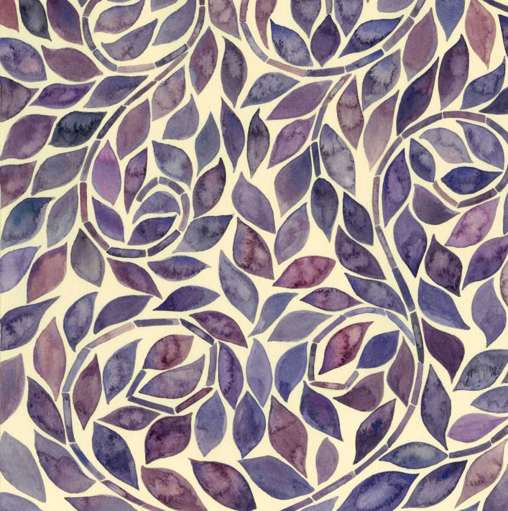 Art Print: Amethyst Swirls III