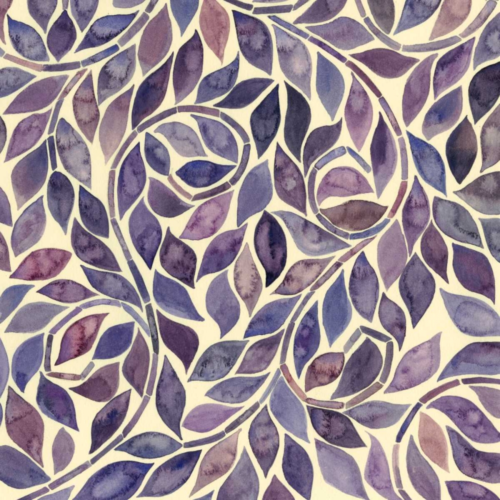 Art Print: Amethyst Swirls IV