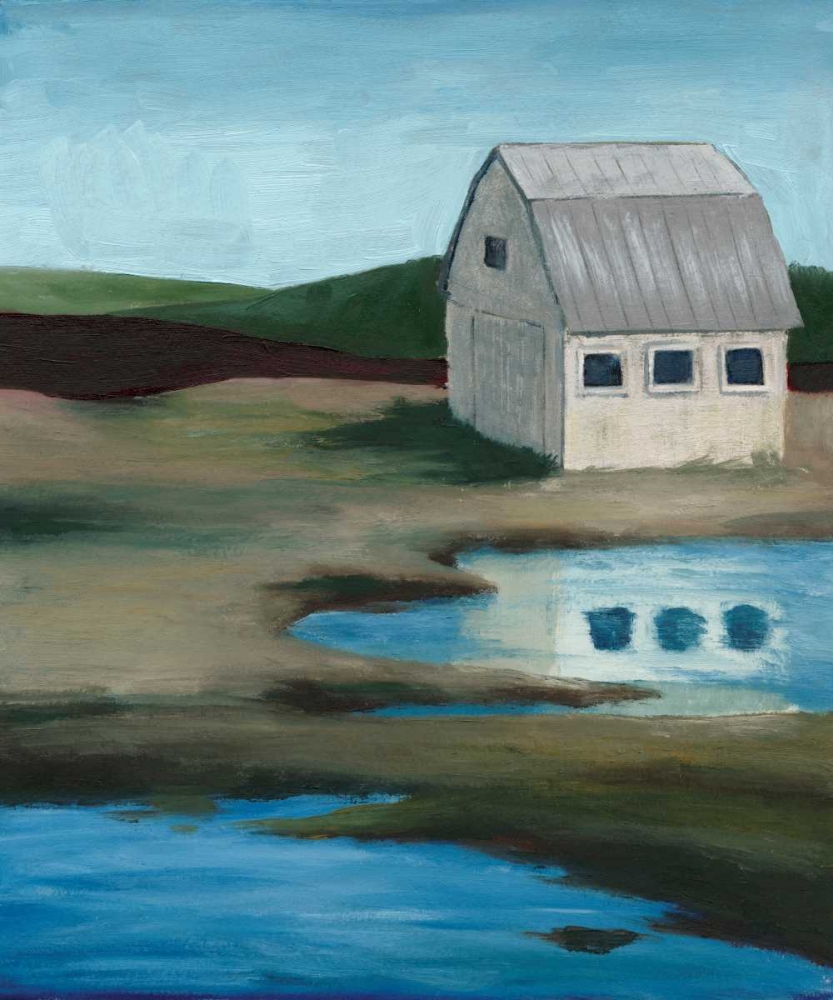 Wall Art Painting id:61577, Name: Farmstead II, Artist: Popp, Grace