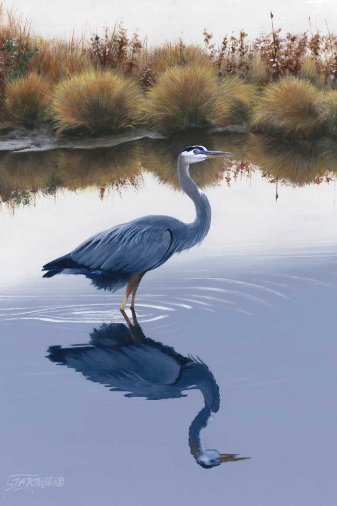 Art Print: Blackwater Reflections I