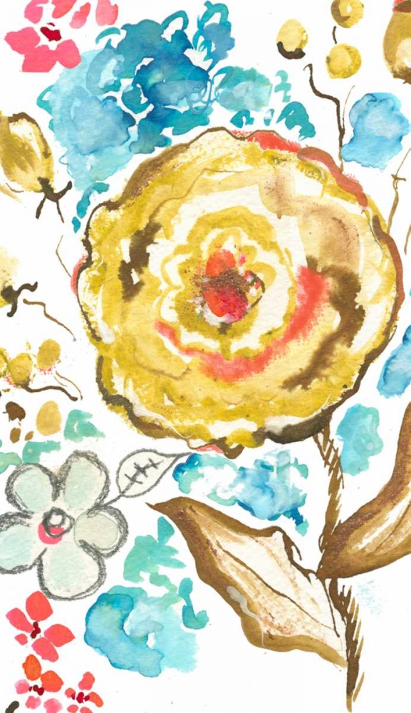 Wall Art Painting id:61729, Name: Sussex Garden I, Artist: Minasian, Julia