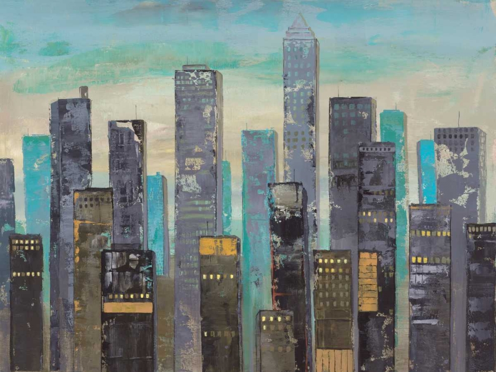 Art Print: Urban Lights II