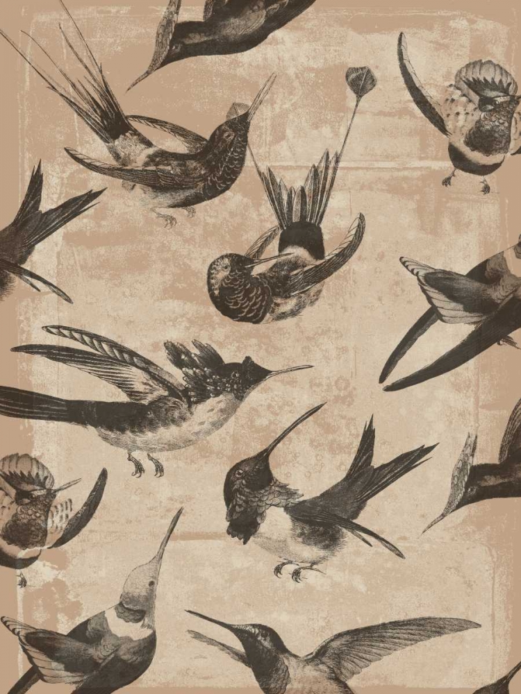 Art Print: Bird Pattern II