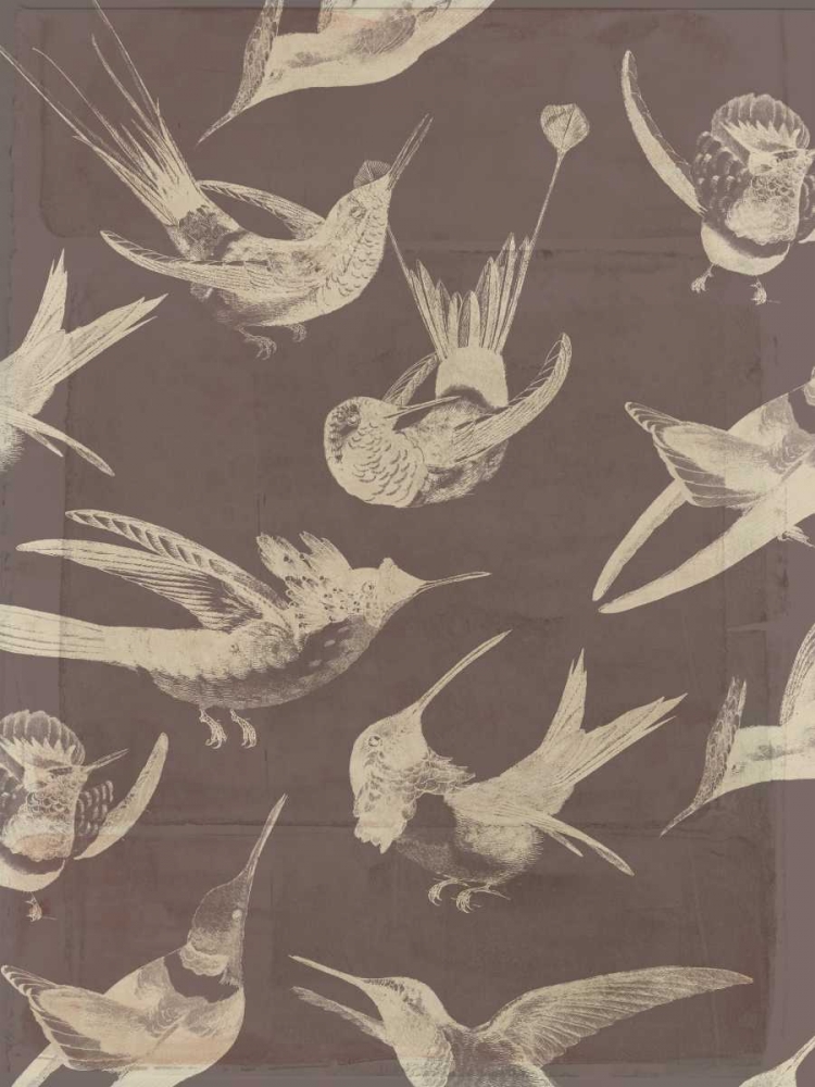 Wall Art Painting id:61815, Name: Bird Pattern IV, Artist: Goldberger, Jennifer