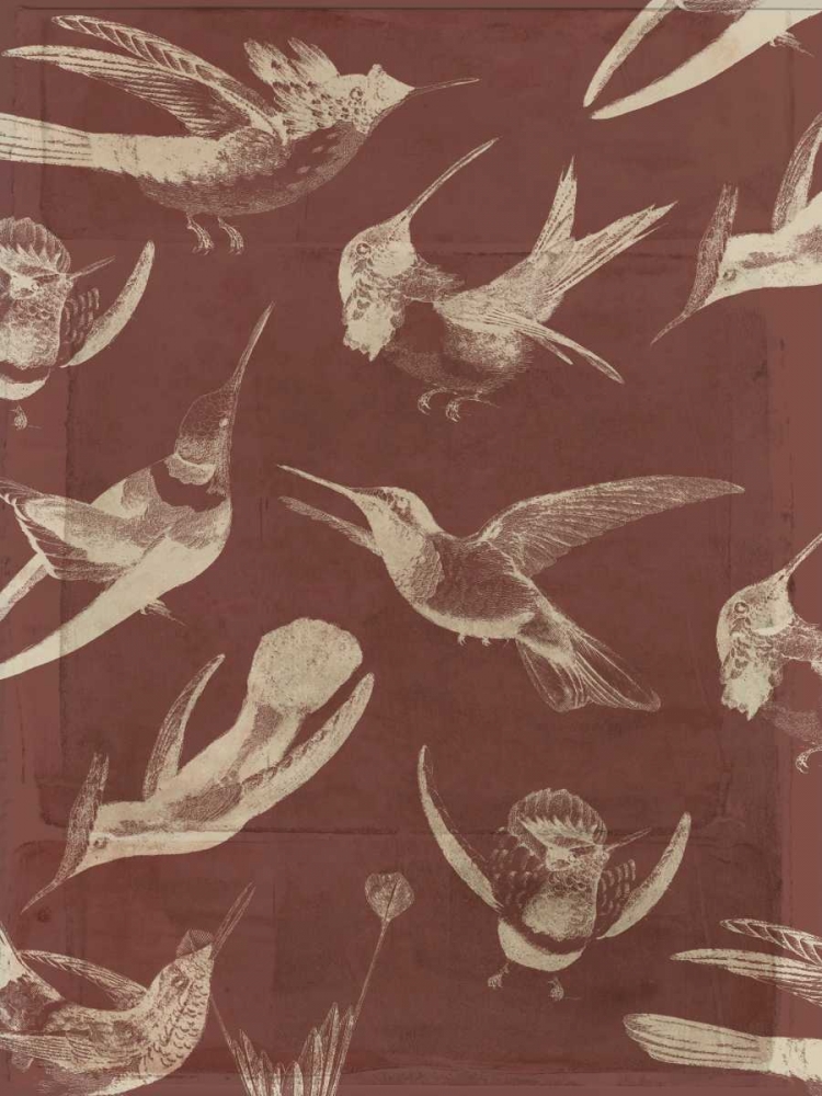 Art Print: Bird Pattern V