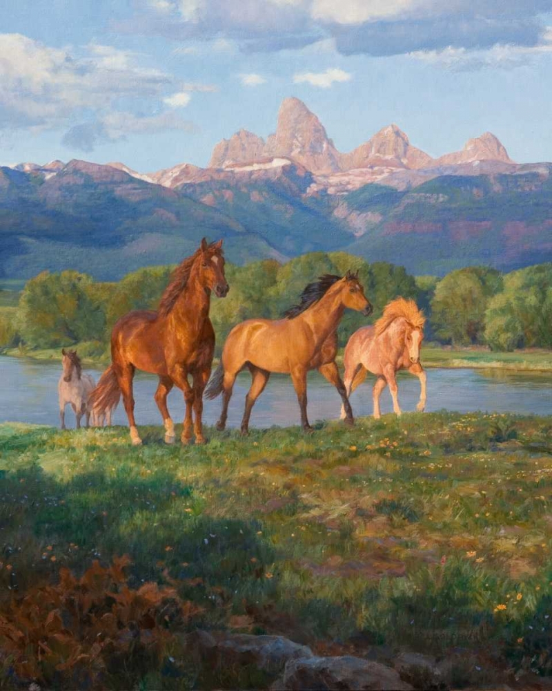 Wall art: Feelin Free, by Goldrick, Claire