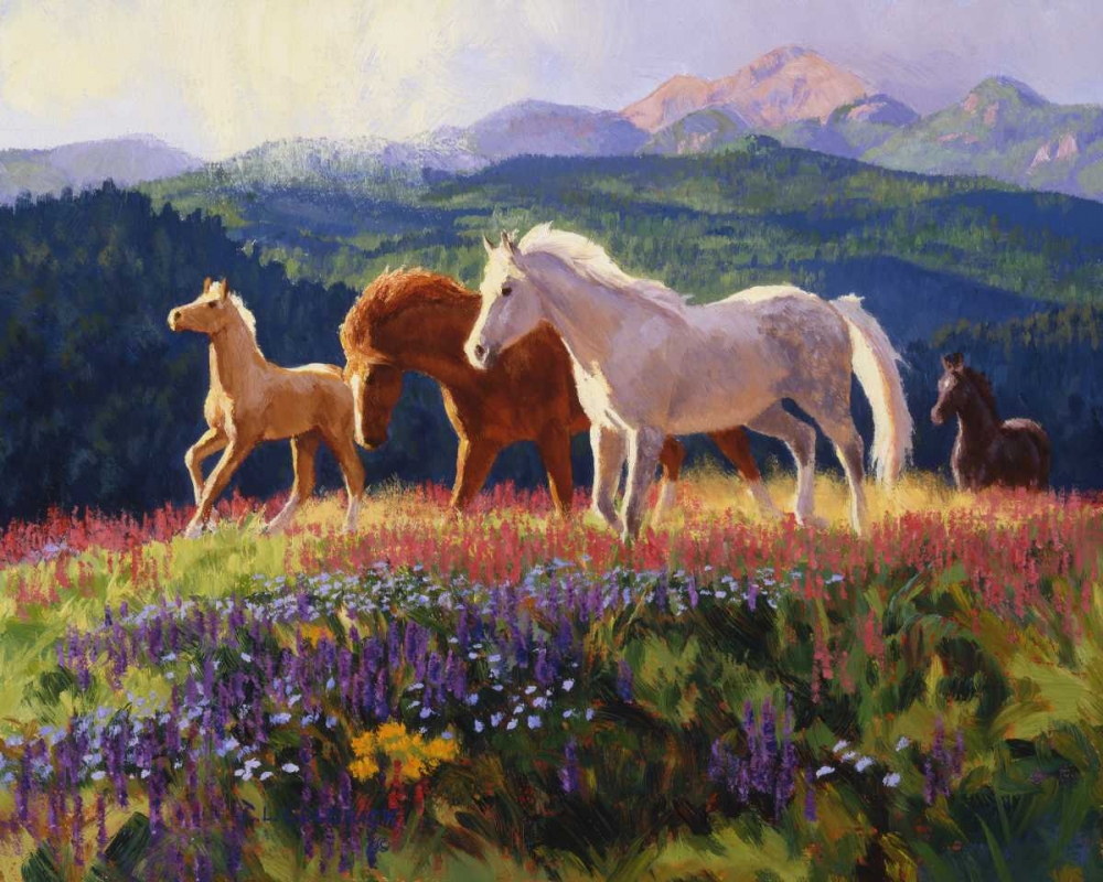 Wall art: The Light Fantastic, by Goldrick, Claire