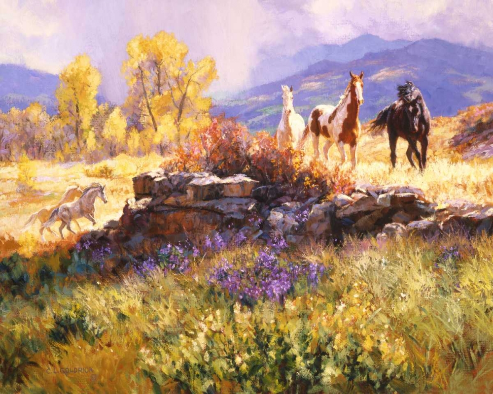 Wall art: Stormy Afternoon, by Goldrick, Claire