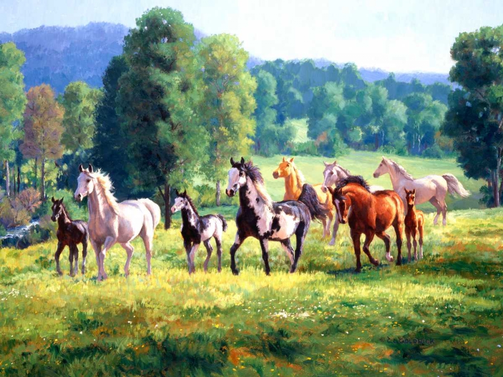 Wall art: Its Spring, by Goldrick, Claire