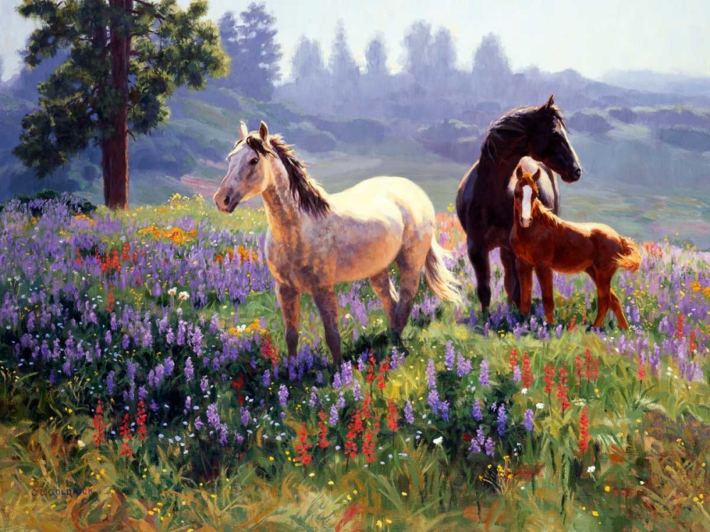 Wall art: Season of Contentment, by Goldrick, Claire