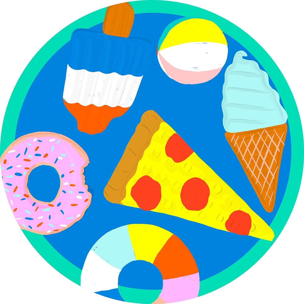 Art Print: Soak up the Sun Collection C