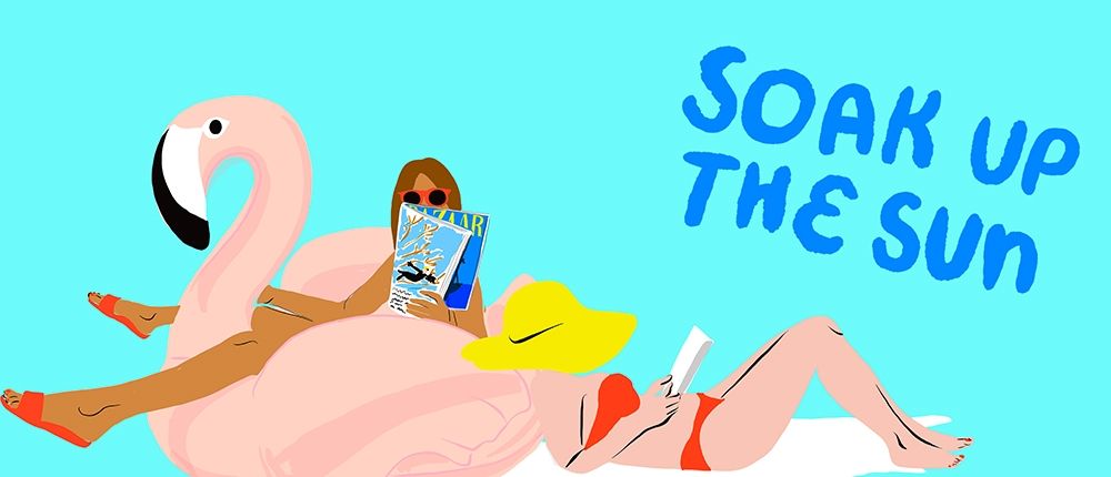 Art Print: Soak up the Sun Collection D