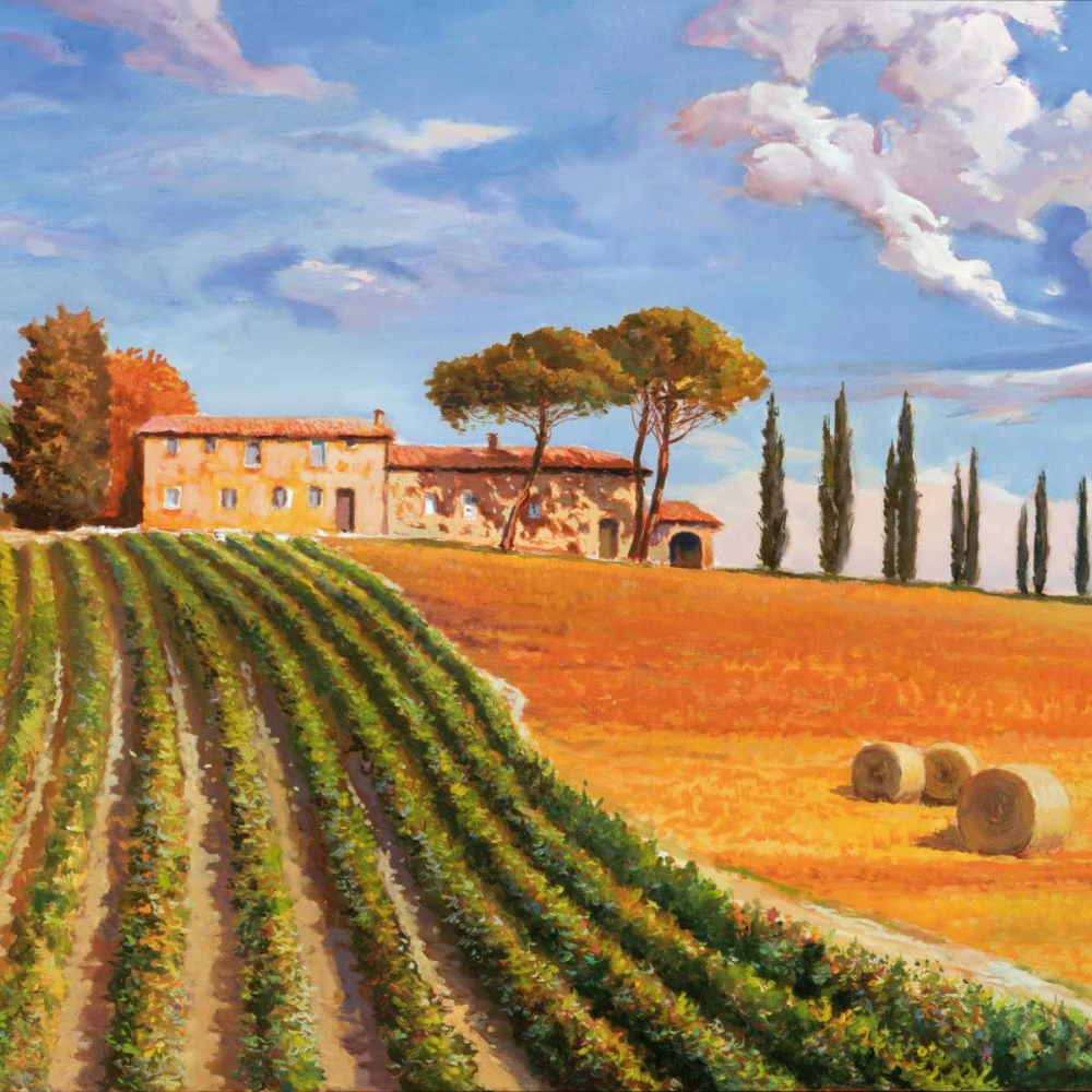 Art Print: Colline toscane