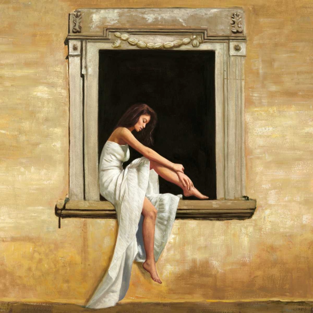 Wall Art Painting id:42573, Name: Italian Afternoon, Artist: Benson, Pierre