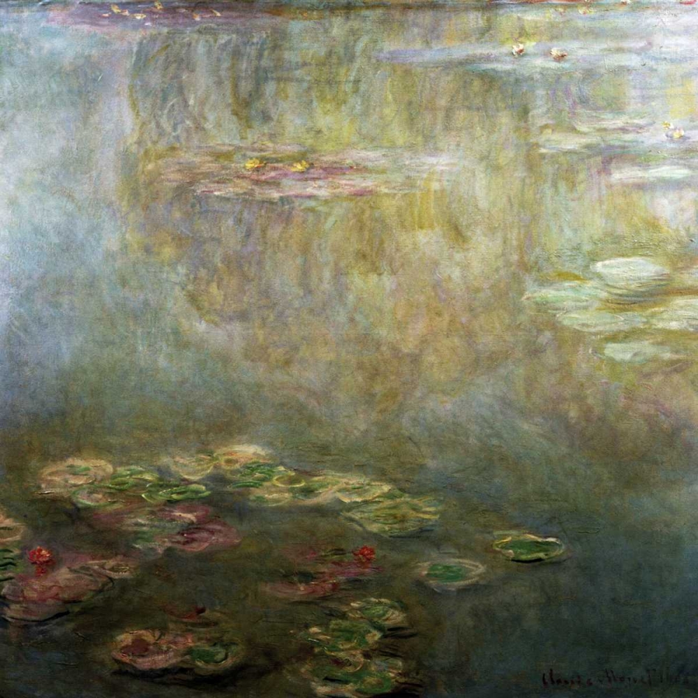 Art Print: Water Lilies