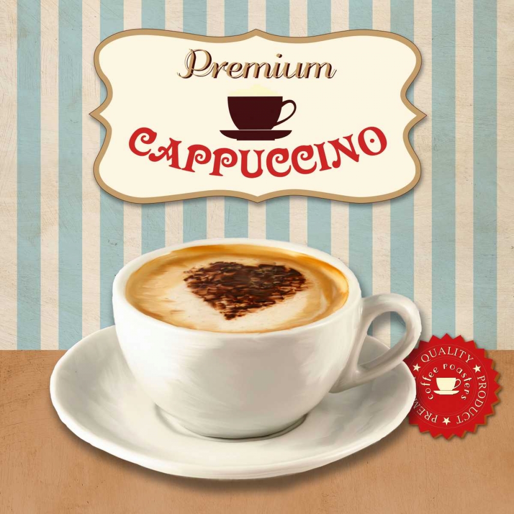 Art Print: Premium Cappuccino
